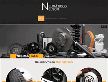 Tablet Screenshot of neumaticosnelson.com